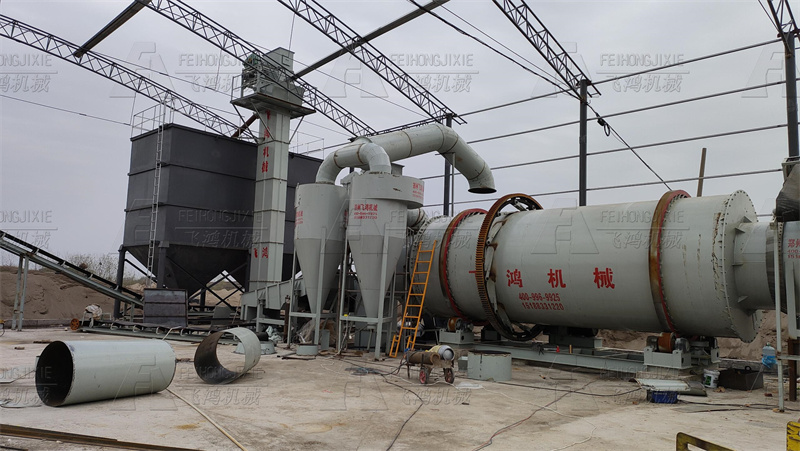 飞鸿机械的沙子烘干机有哪些优势