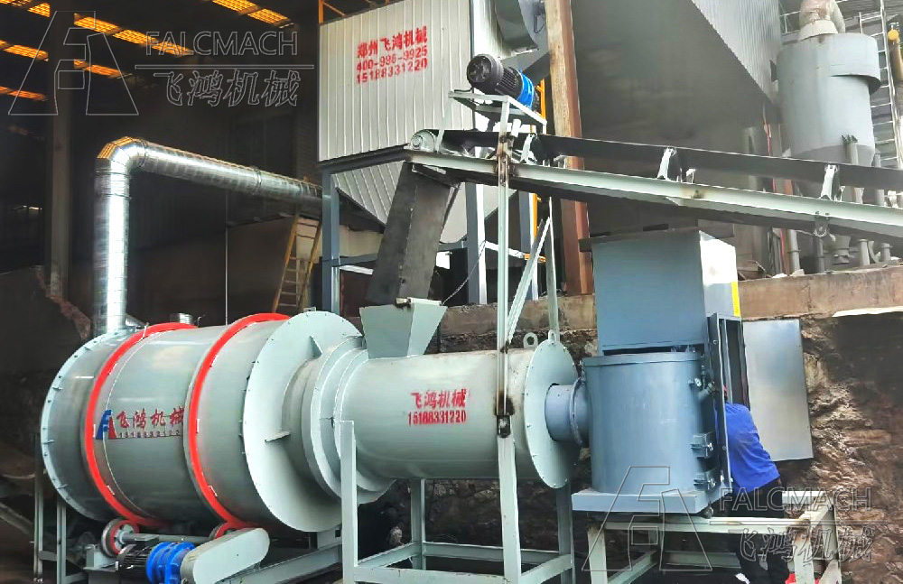 安徽宣城5吨铸造砂烘干机