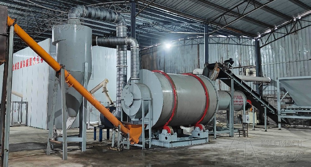 湖北黄石10吨石英砂烘干机